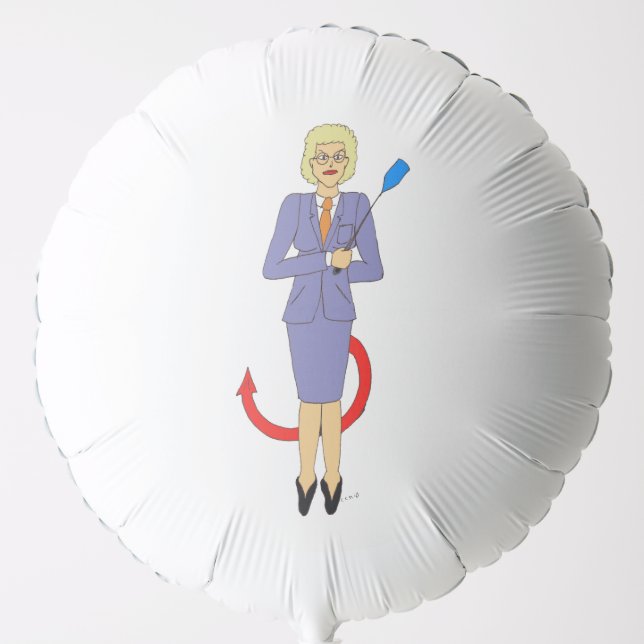 The Evil Teacher Balloon (Front)