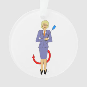 The Evil Teacher Ornament