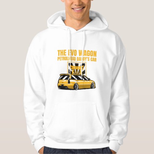 the evo wagon _ the familyman vehicle hoodie