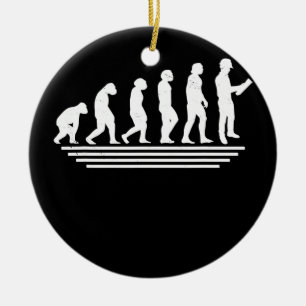 The Evolution Of A Civil Engineering Funny Civil Ceramic Ornament
