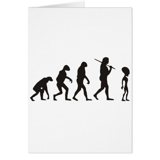 The Evolution Of Alien Cards (Front)