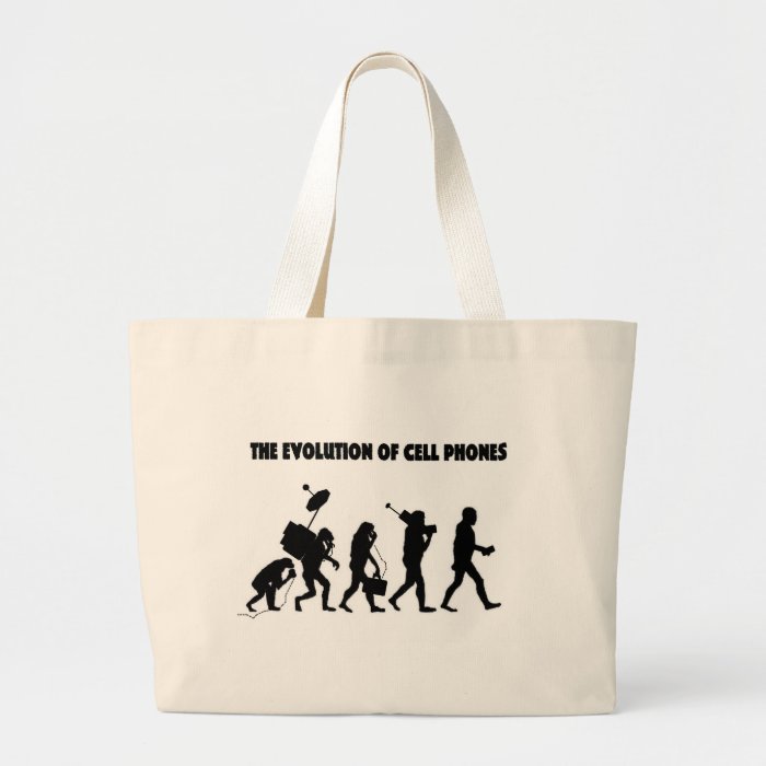The Evolution Of Cell Phones Tote Bags