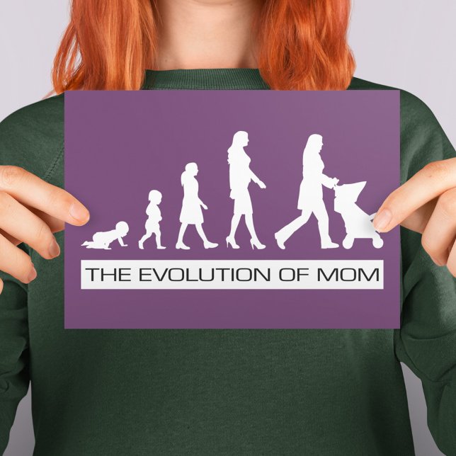 The Evolution of Mom Postcard (Creator Uploaded)