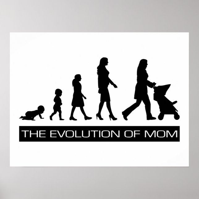 The Evolution of Mom Poster (Front)