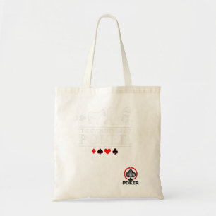 The Evolution of Poker Fish Donkey Man Card Shark Tote Bag