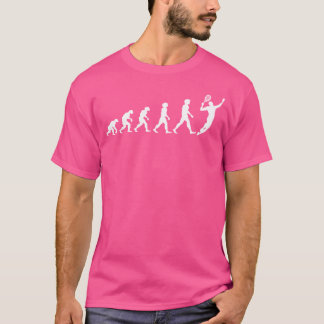 The Evolution Of Tennis Man s T-Shirt