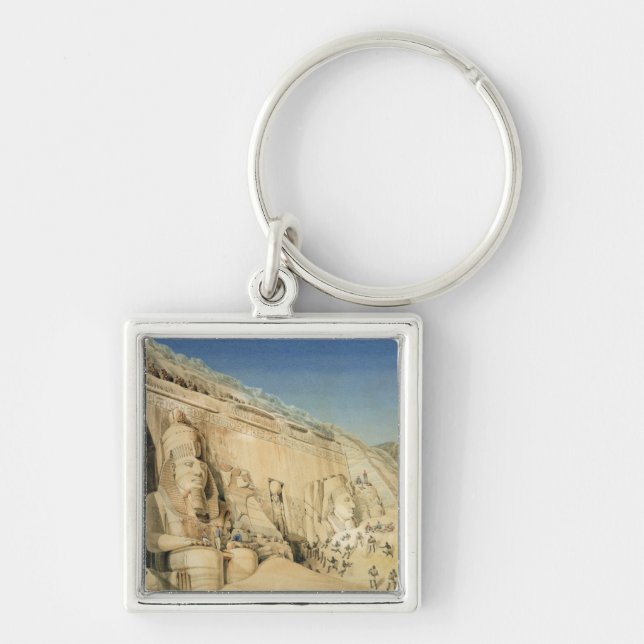 The Excavation of the Great Temple of Ramesses II, Keychain (Front)