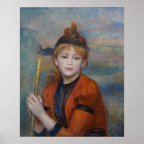 The Excursionist by Renoir _ Impressionist Art Poster