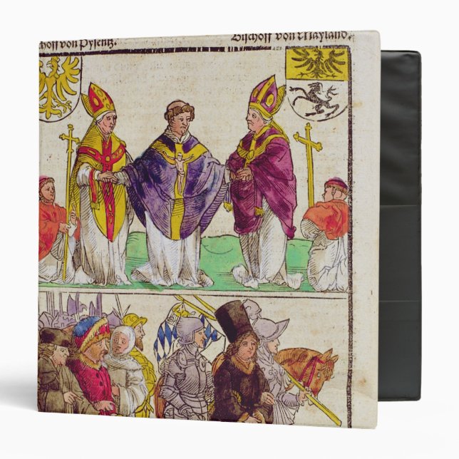 The execution of Jan Hus Binder (Front/Inside)