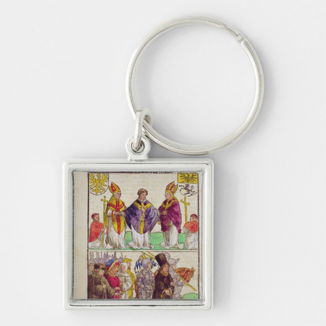 The execution of Jan Hus Keychain (Front)