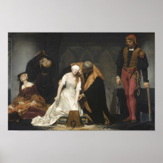The Execution of Lady Jane Grey Poster