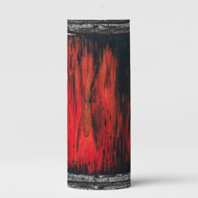 The Executioner Pillar Candle (Front)