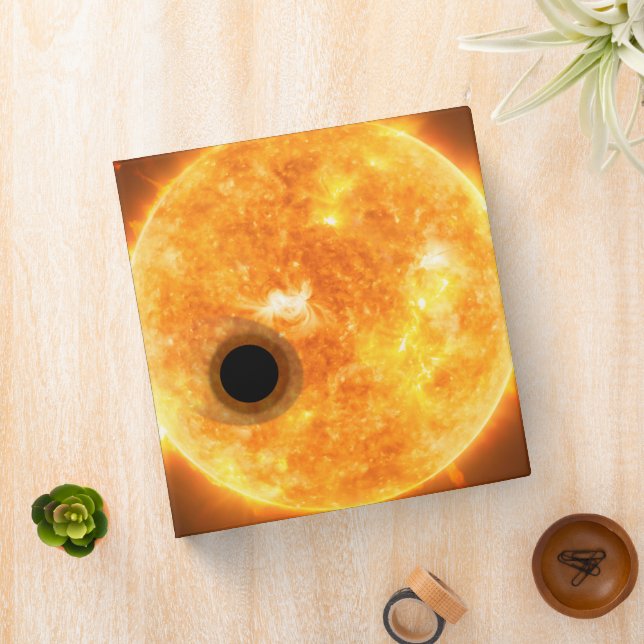 The Exoplanet Wasp-107b Is A Gas Giant 3 Ring Binder (In Situ)