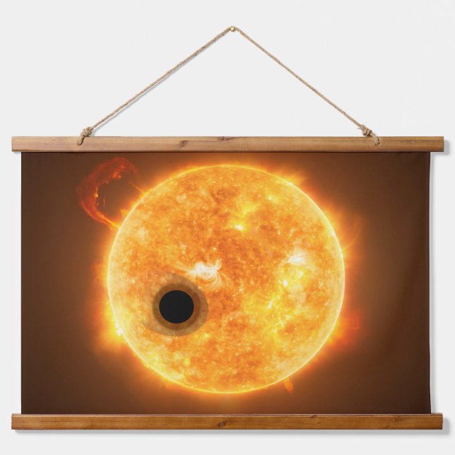 The Exoplanet Wasp-107b Is A Gas Giant Hanging Tapestry (Front)