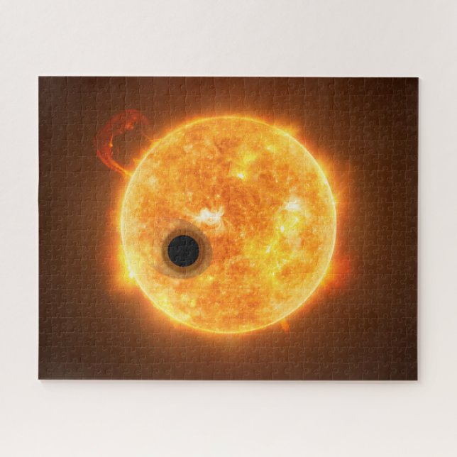 The Exoplanet Wasp-107b Is A Gas Giant Jigsaw Puzzle (Horizontal)