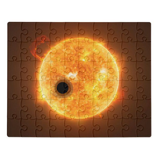 The Exoplanet Wasp-107b Is A Gas Giant Jigsaw Puzzle (Puzzle Horizontal)