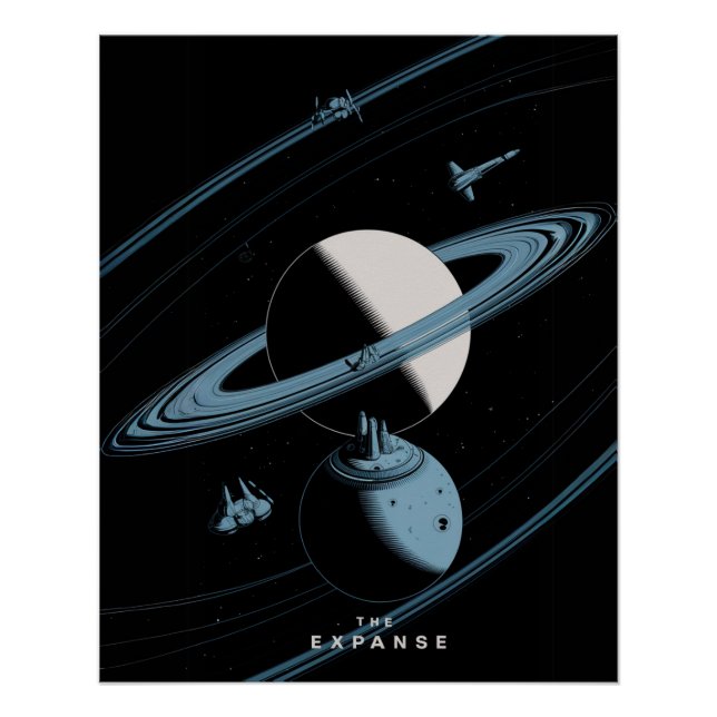 The Expanse-SciFi Exploration Poster (Front)