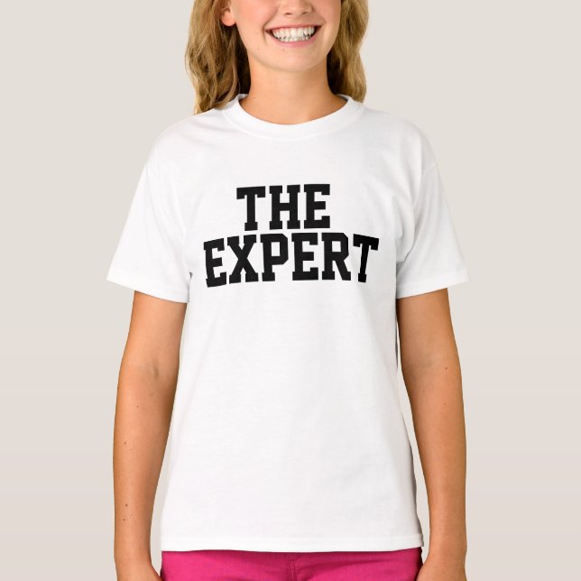 THE EXPERT kids T-shirts (Front)