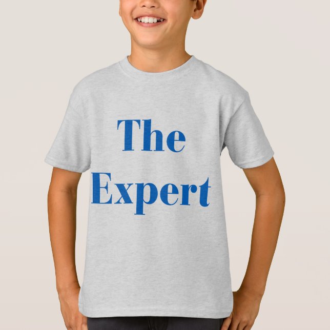 'The Expert' - Trump T-Shirt (Front)