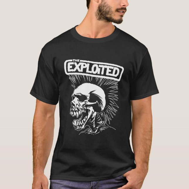 The Exploited Skull T-Shirt (Front)