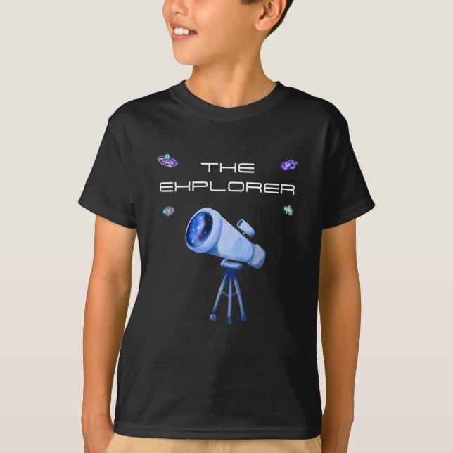 The Explorer Kid's T-Shirt (Front)