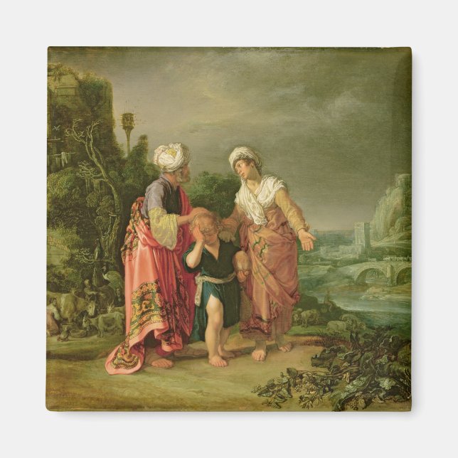 The Expulsion of Hagar, 1612 Magnet (Front)