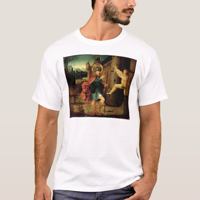 The Expulsion of Saint Roch from Rome T-Shirt (Front)