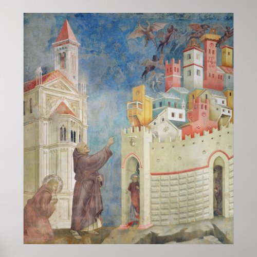 The Expulsion of the Devils from Arezzo 1297_99 Poster