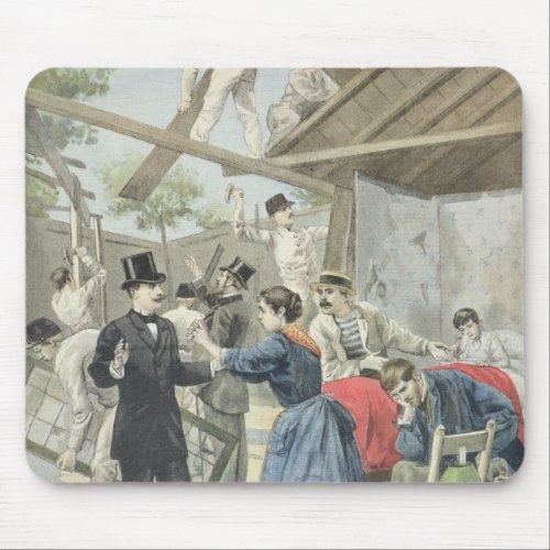 The Expulsion of the Poor from the Slums Mouse Pad