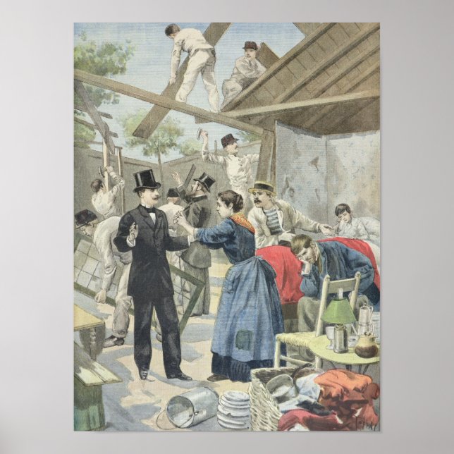The Expulsion of the Poor from the Slums Poster (Front)