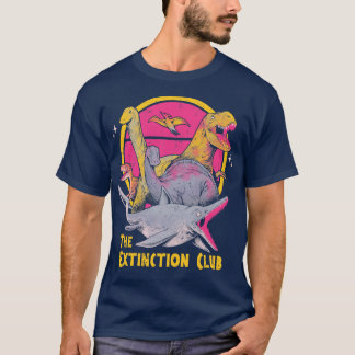 The Extinction Club Pink by Tobe Fonseca T-Shirt