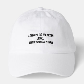the extra mile hat