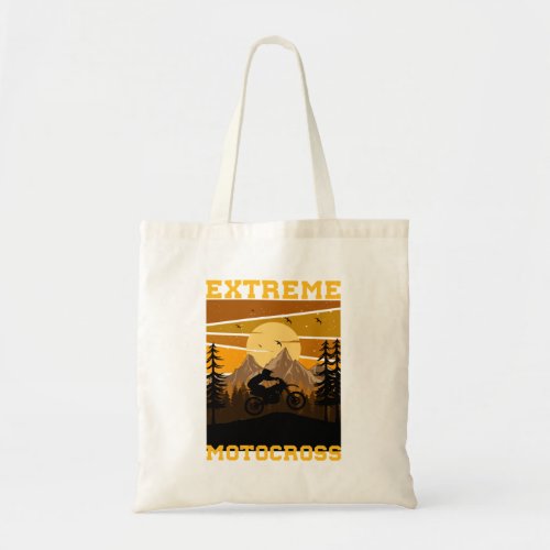 the extreme motocross adventure tote bag