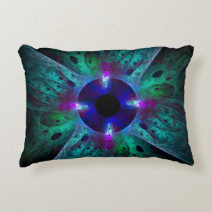The Eye Abstract Art Accent Pillow