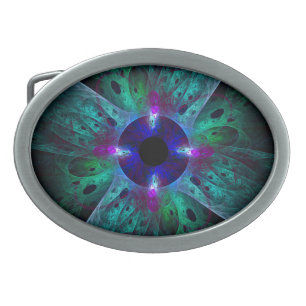 The Eye Abstract Art Belt Buckle