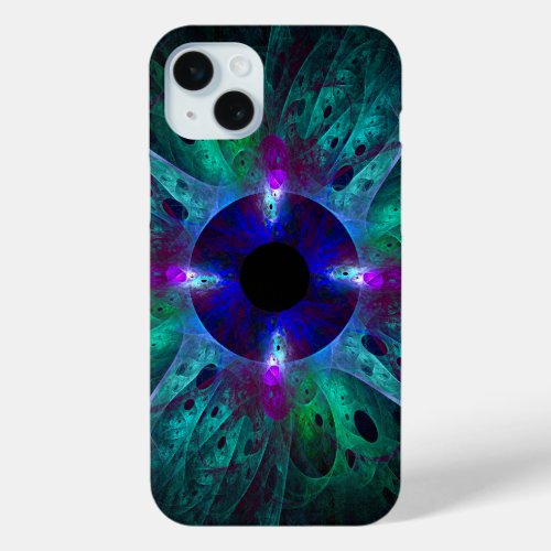 The Eye Abstract Art iPhone 15 Plus Case