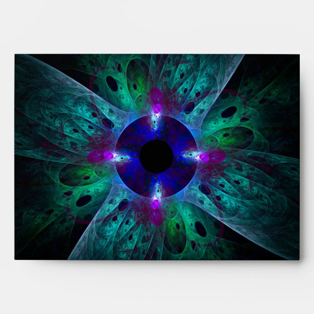 The Eye Abstract Art Envelope (Front)