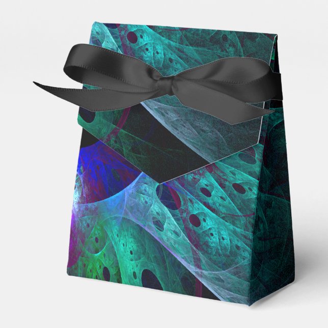 The Eye Abstract Art Favor Boxes (Front Side)