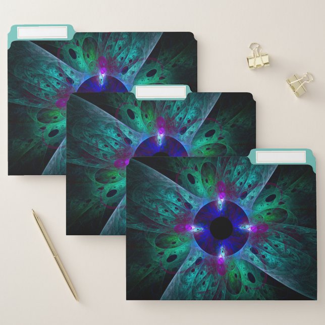 The Eye Abstract Art File Folder (Set)