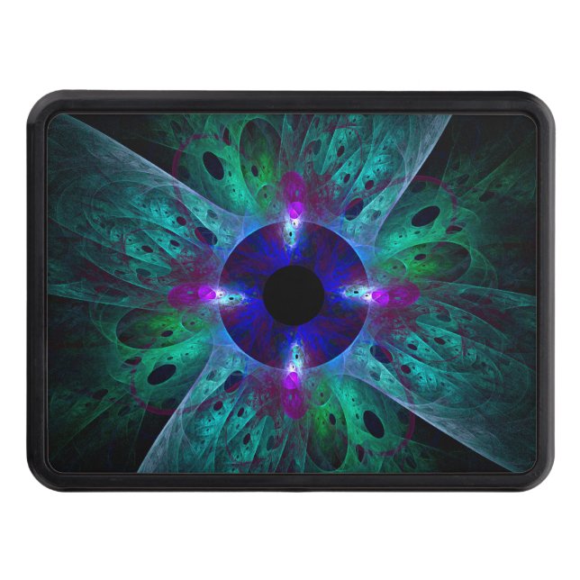 The Eye Abstract Art Hitch Cover (Front)