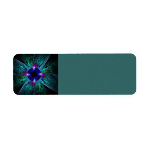 The Eye Abstract Art Label