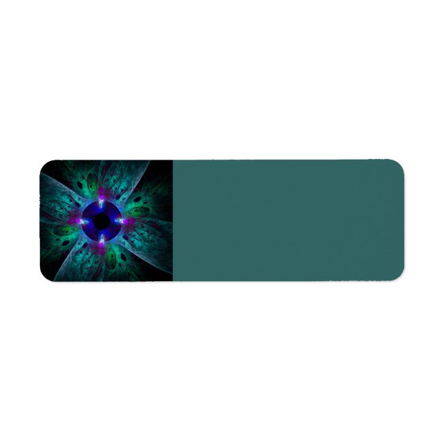 The Eye Abstract Art Label (Front)
