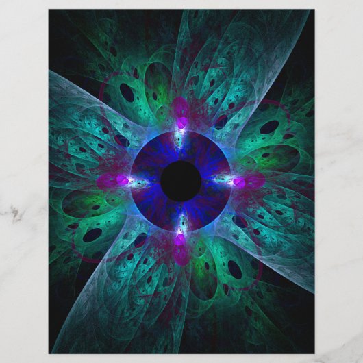 The Eye Abstract Art Letterhead (Front)