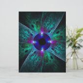 The Eye Abstract Art Letterhead (Standing Front)