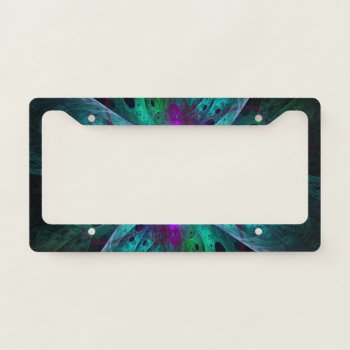 The Eye Abstract Art License Plate Frame by OniArts at Zazzle