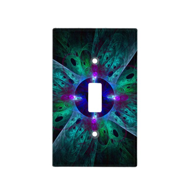 The Eye Abstract Art Light Switch Cover (Front)