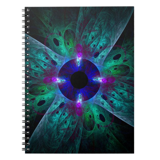 The Eye Abstract Art Notebook (Front)