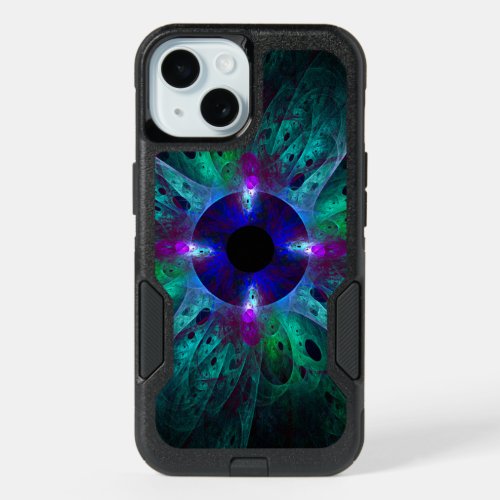 The Eye Abstract Art iPhone 15 Case