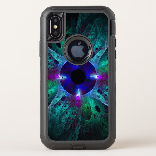 The Eye Abstract Art OtterBox Defender iPhone X Case