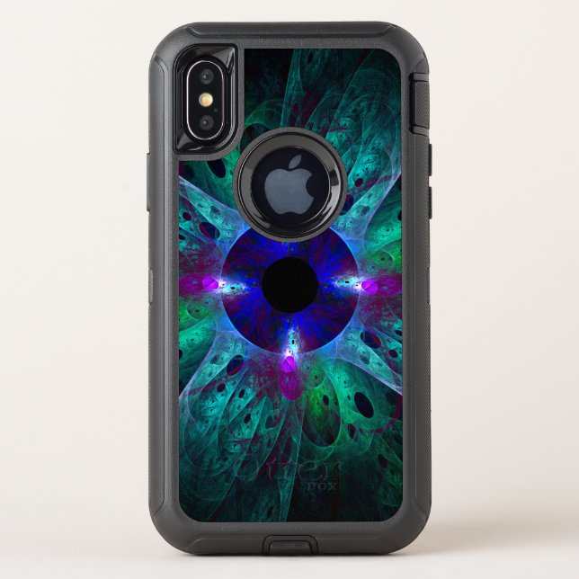The Eye Abstract Art Otterbox iPhone Case (Back)